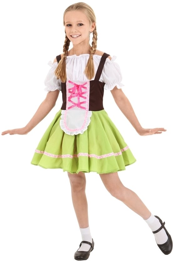 Alman Kız Çocuk Kostümü | Gretel Kostümü