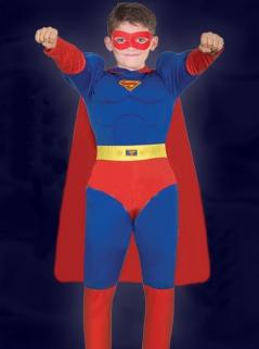 Superman Kostümü Kaslı