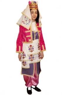 Zeybek Kostümü Kız | Ege Yöresi Kız Halk Oyunları Kıyafeti