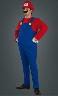 Süper Mario Kostümü Yetişkin