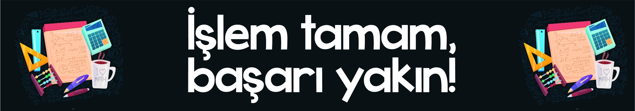 Matematik Sokağı Kiriş Yazısı