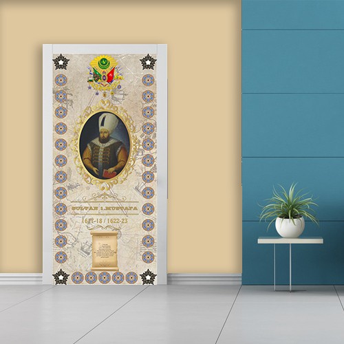 Sultan 1. Mustafa Kapı Giydirme