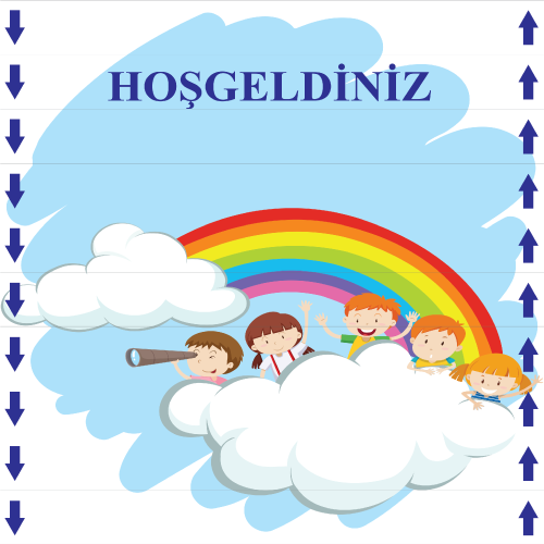 Hoşgeldiniz Merdiven Giydirme (Laminasyonlu)