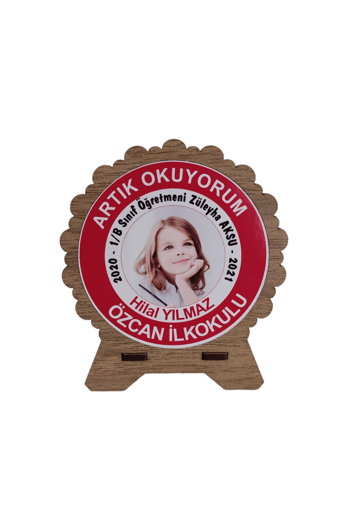 Kişiye Özel Ahşap Mini Plaket