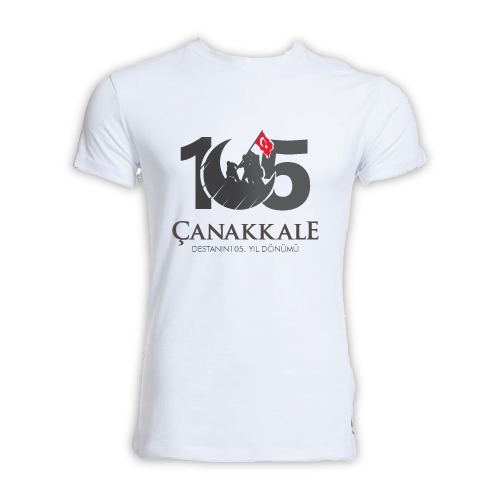 18 Mart Çanakkale Baskılı Tişört T6