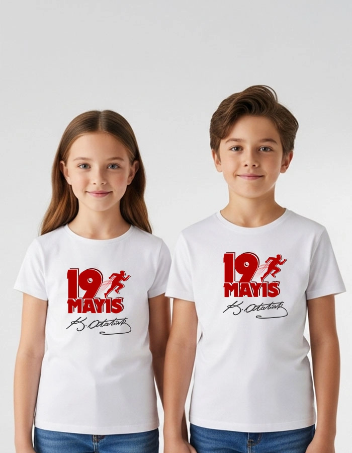 19 Mayıs Baskılı Tişört