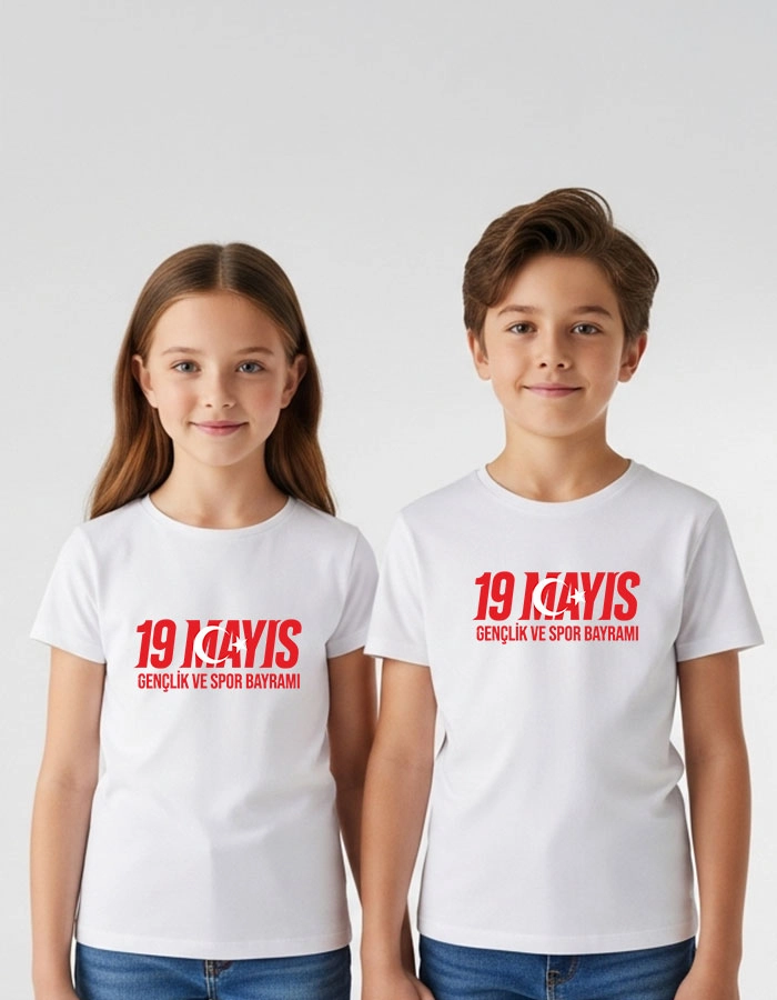 19 Mayıs Baskılı Tişört