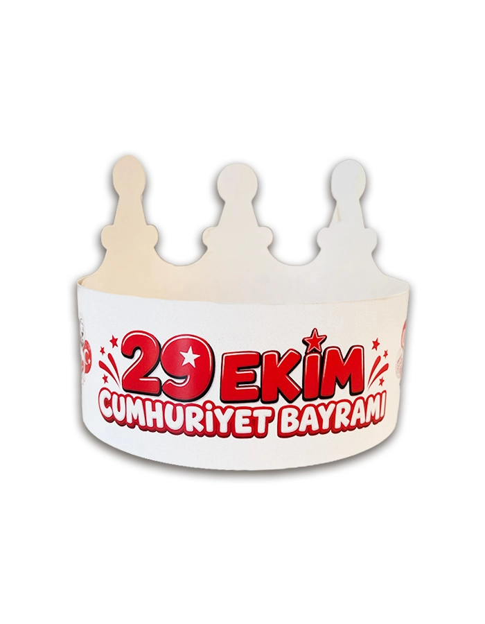 29 Ekim Cumhuriyet Bayramı Tacı 10’lu Paket