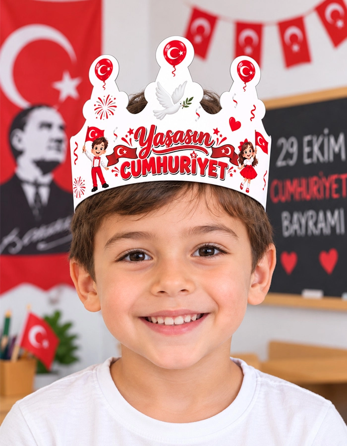 29 Ekim Cumhuriyet Bayramı Tacı 10’lu Paket