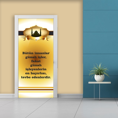 Din Kültürü Dersi Kapı Giydirme