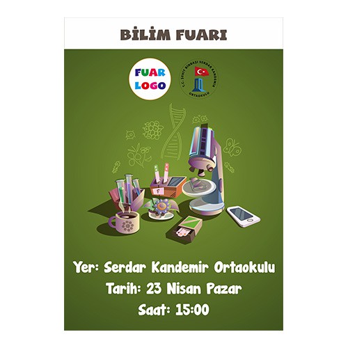 Bilim Fuarı Afiş 3