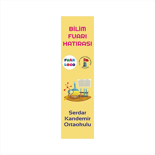 Bilim Fuarı Kitap Ayracı 3