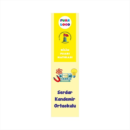 Bilim Fuarı Kitap Ayracı 5
