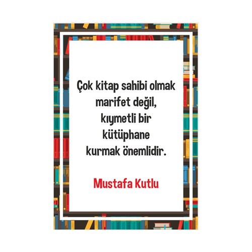 Kütüphane Afişi