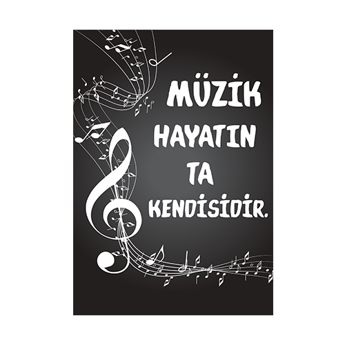 Müzik Dersi Afişi