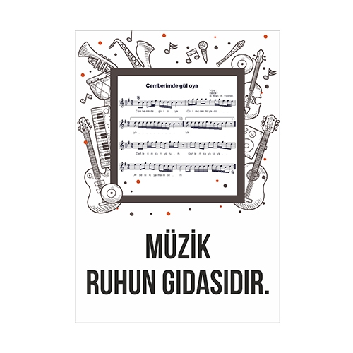 Müzik Dersi Afişi