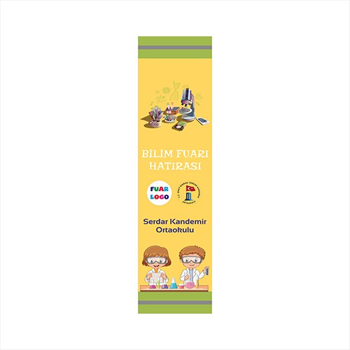Bilim Fuarı Kitap Ayracı 9
