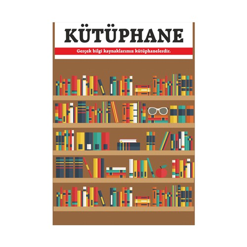 Kütüphane Afişi
