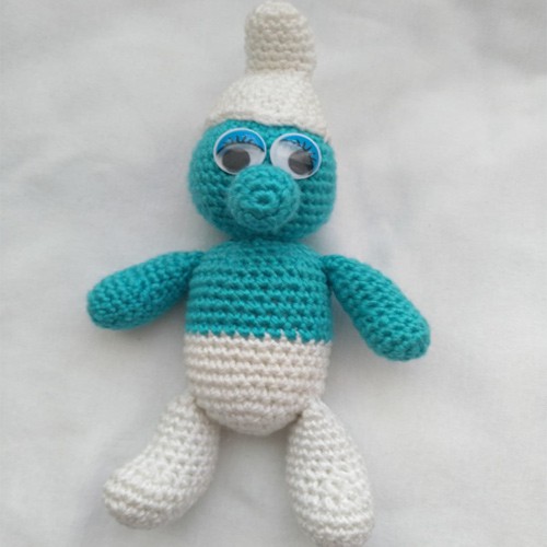 Amigurumi Organik Yıkanabilir El Örmesi Şirin Bebek (20cm)