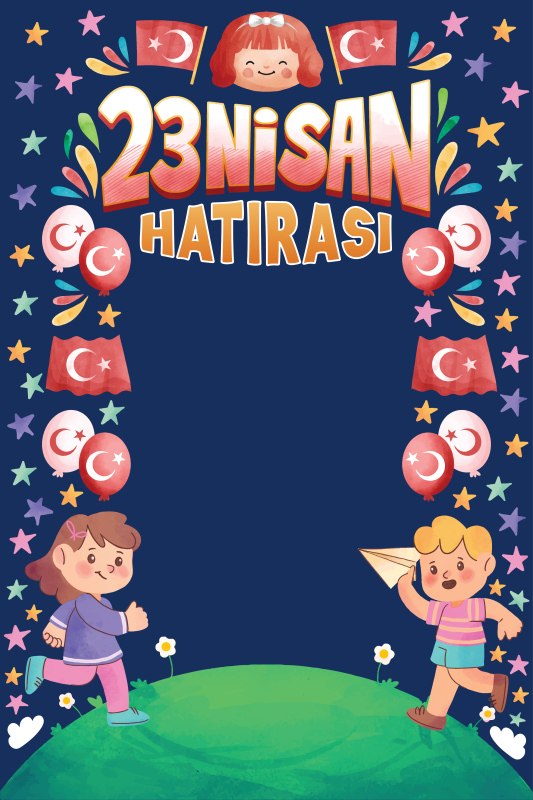 23 Nisan Hatırası Branda Afişi 150x200