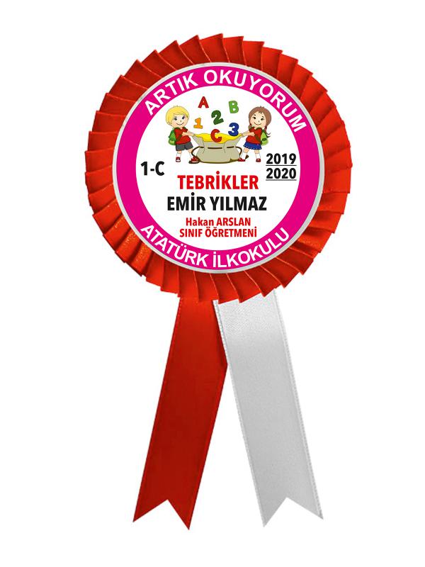 Artık Okuyorum Kokartı 25 (İsimli)
