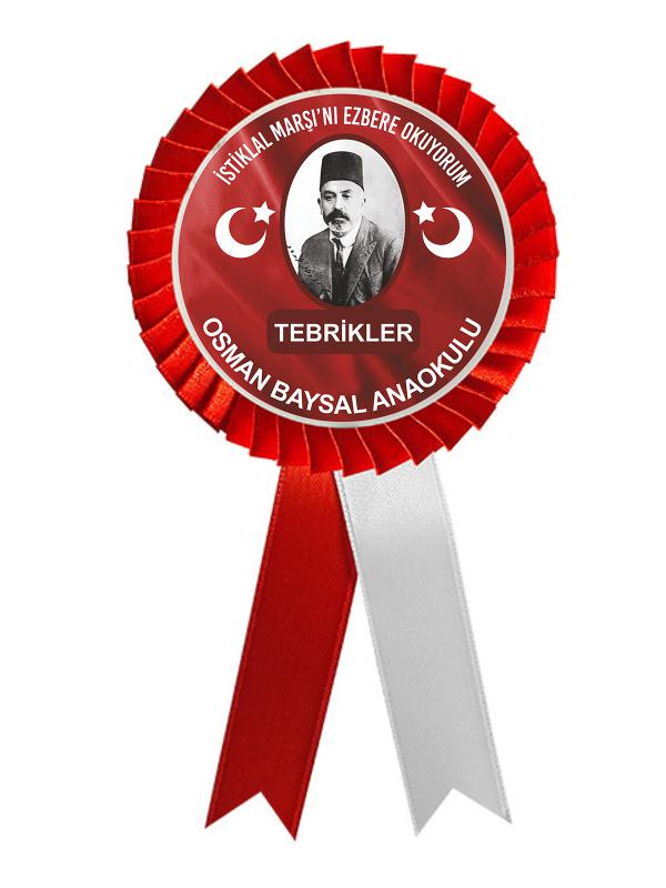 İstiklal Marşını Ezbere Okuyorum Kokartı