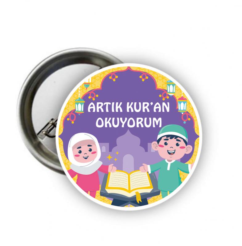 Artık Kur’an Okuyorum Rozeti