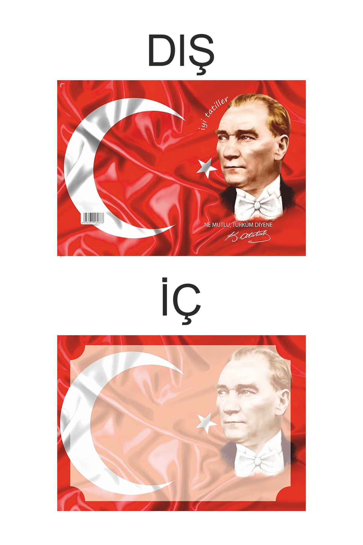 Atatürk Karne Kabı & Karne Kılıfı