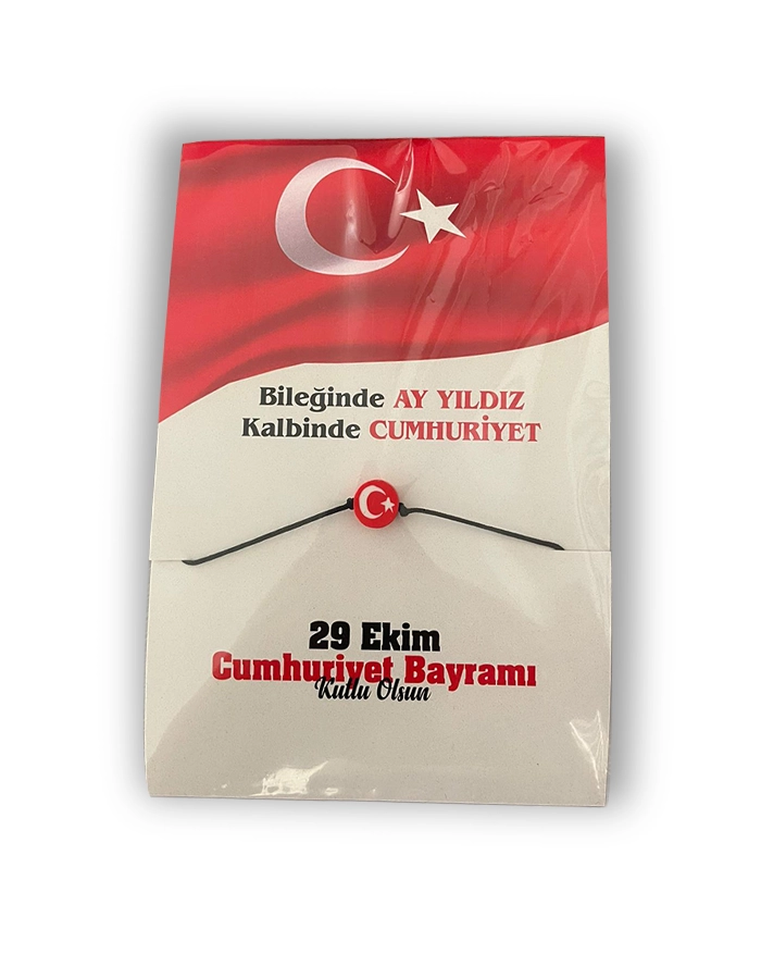 29 Ekim Hediyesi Şans Bilekliği