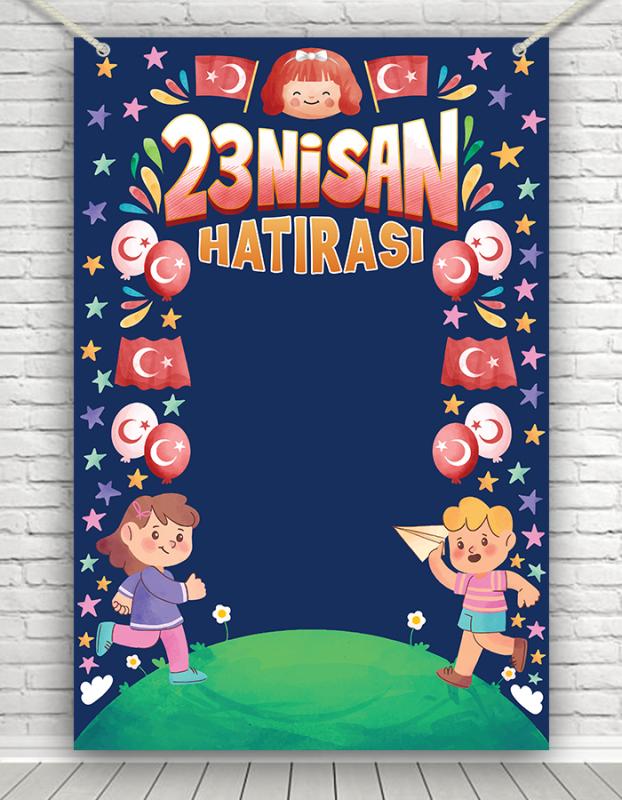 23 Nisan Hatırası Branda Afişi 150x200