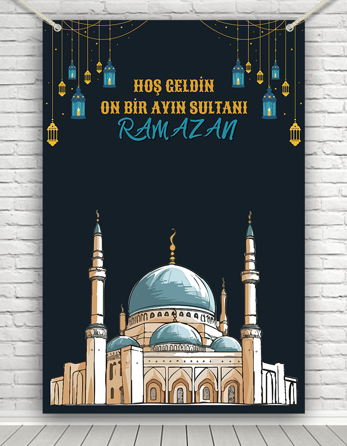 Ramazan Süsü Branda Afişi 100x150