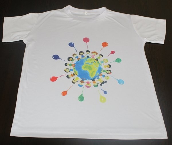 Dünya Çocukları Baskılı Tişört