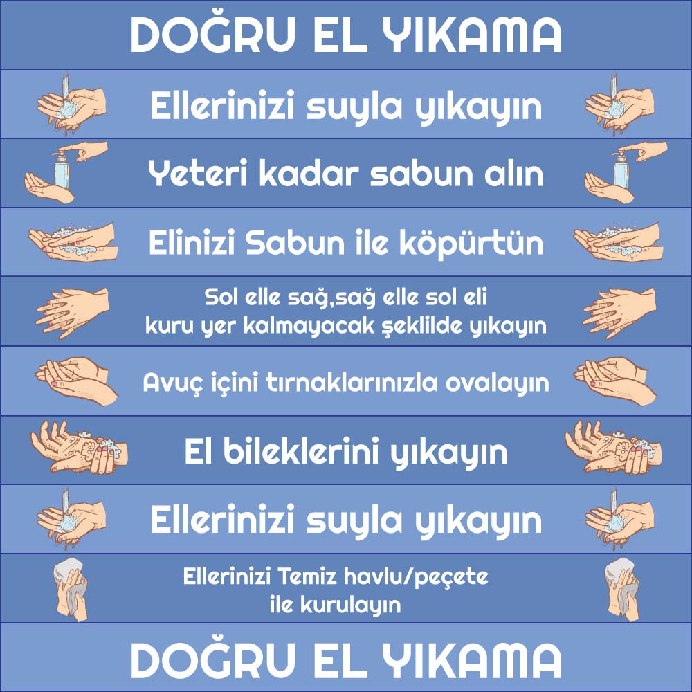 Eğitim Merdiven Yazıları (Laminasyonlu)