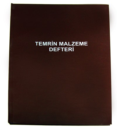 Temrinlik Malzeme Defteri