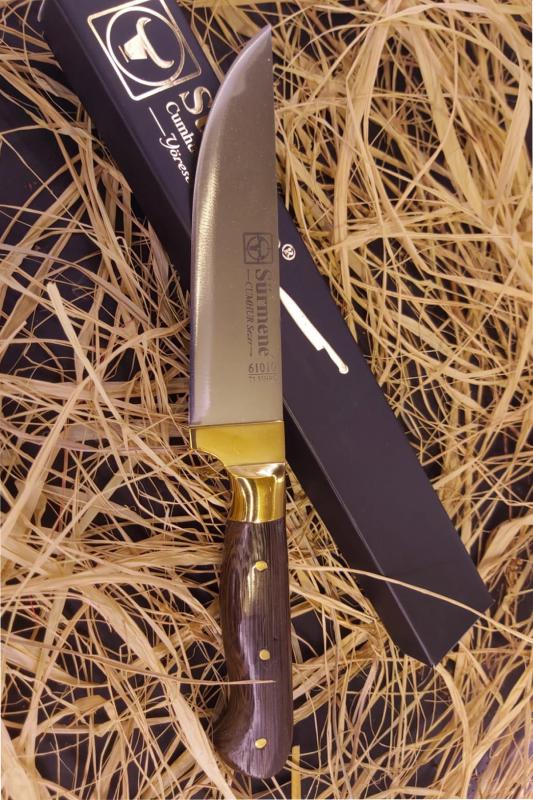 Orjinal Sürmene Kasap Bıçağı 3 lü Takım - Et Ekmek Sebze Meyve Bıçağı %100 El İşçiliği