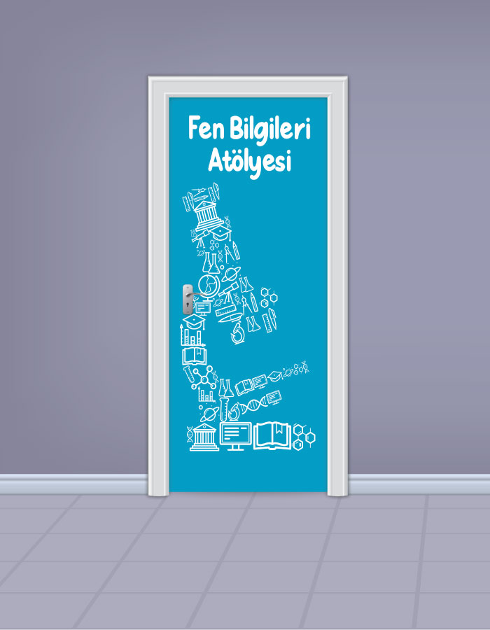 Fen Bilgisi Dersi Kapı Giydirme 