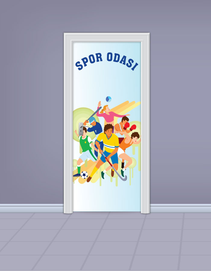 Spor Odası Kapı Gİydirme