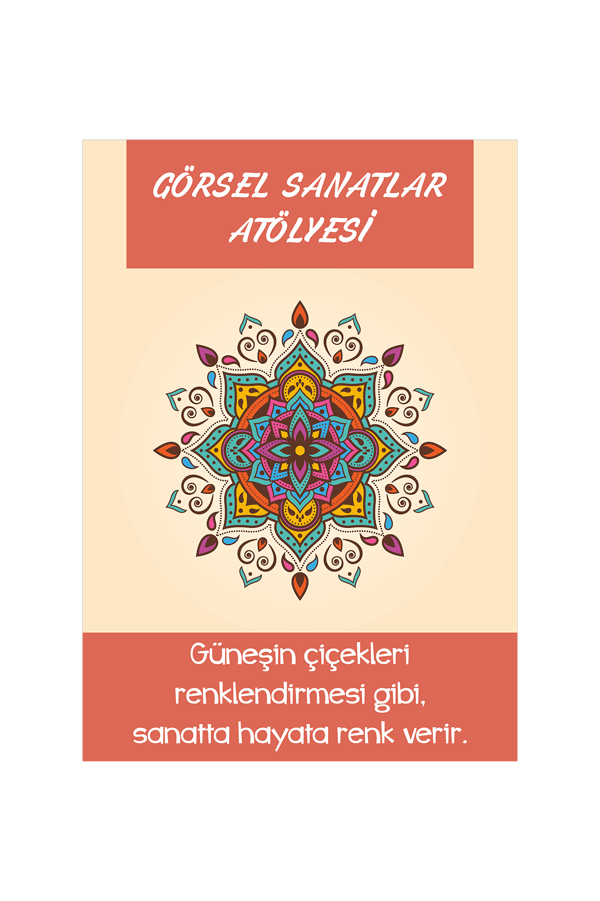 Görsel Sanatlar Atölyesi Afişi
