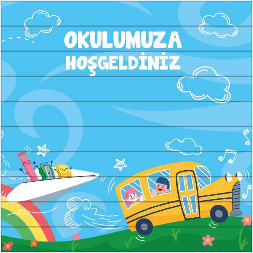 Hoşgeldiniz Merdiven Giydirme (Laminasyonlu)