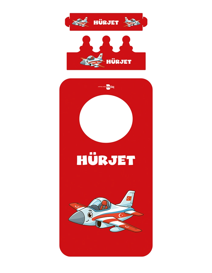 Yerli Malı Haftası Branda Kostüm ve Karton Taç (Hürjet)