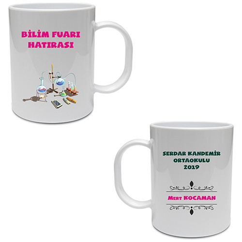 Bilim Fuarı Baskılı Kupa 11