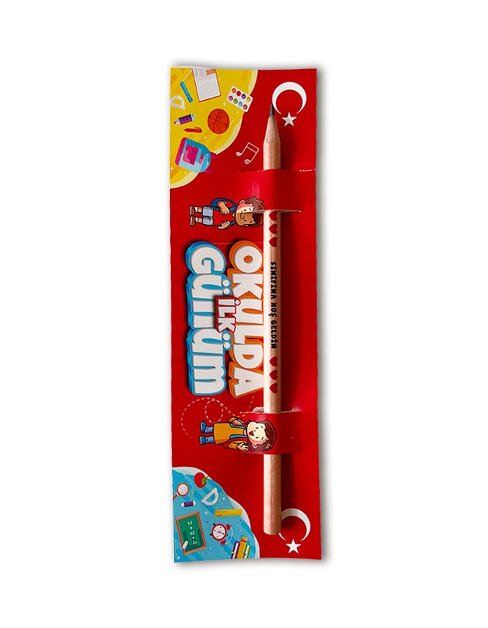 Okulda İlk Günüm Baskılı Kalem 10 Adet