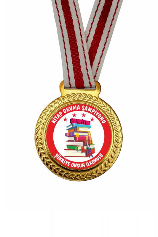 Kitap Okuma Şampiyonu Madalyası