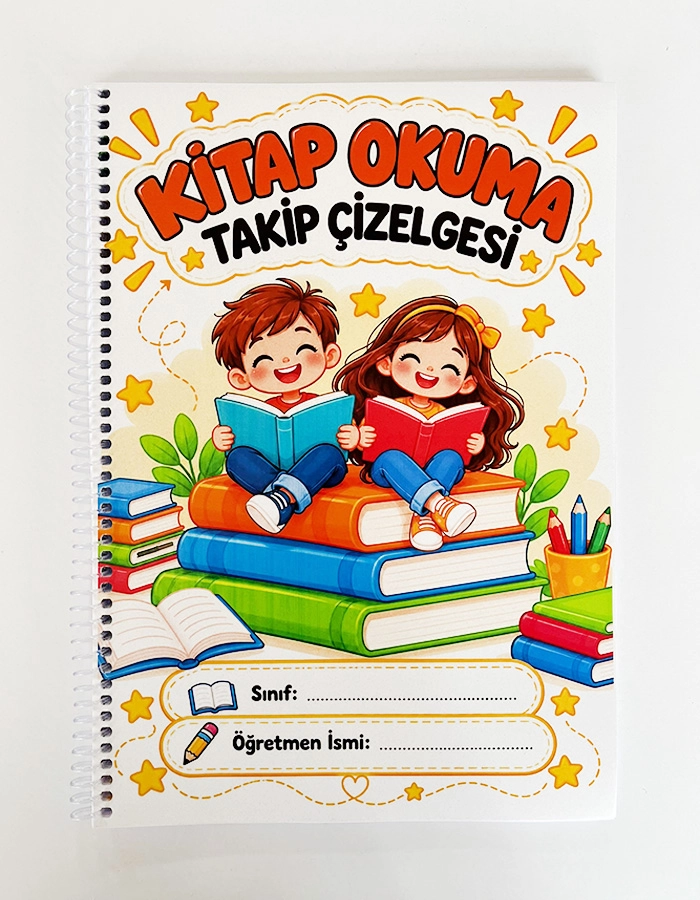 Kitap Okuma Takip Çizelgesi – 40 Öğrencilik