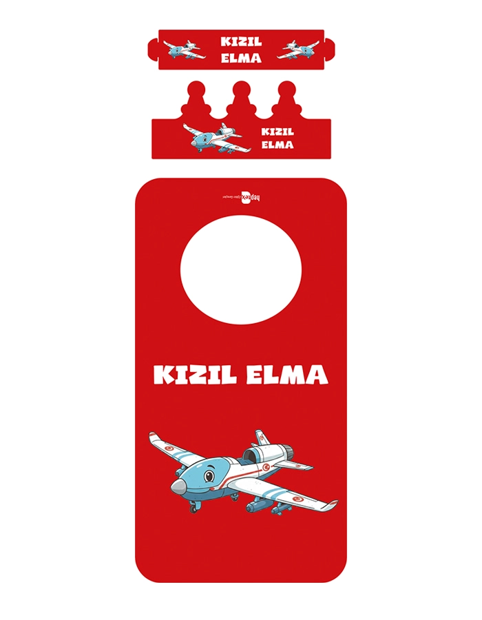 Yerli Malı Haftası Branda Kostüm ve Karton Taç (Kızılelma)