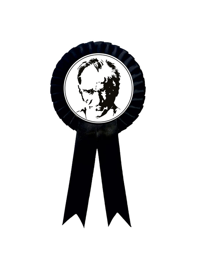 10 Kasım Kokartı 3 Adet 