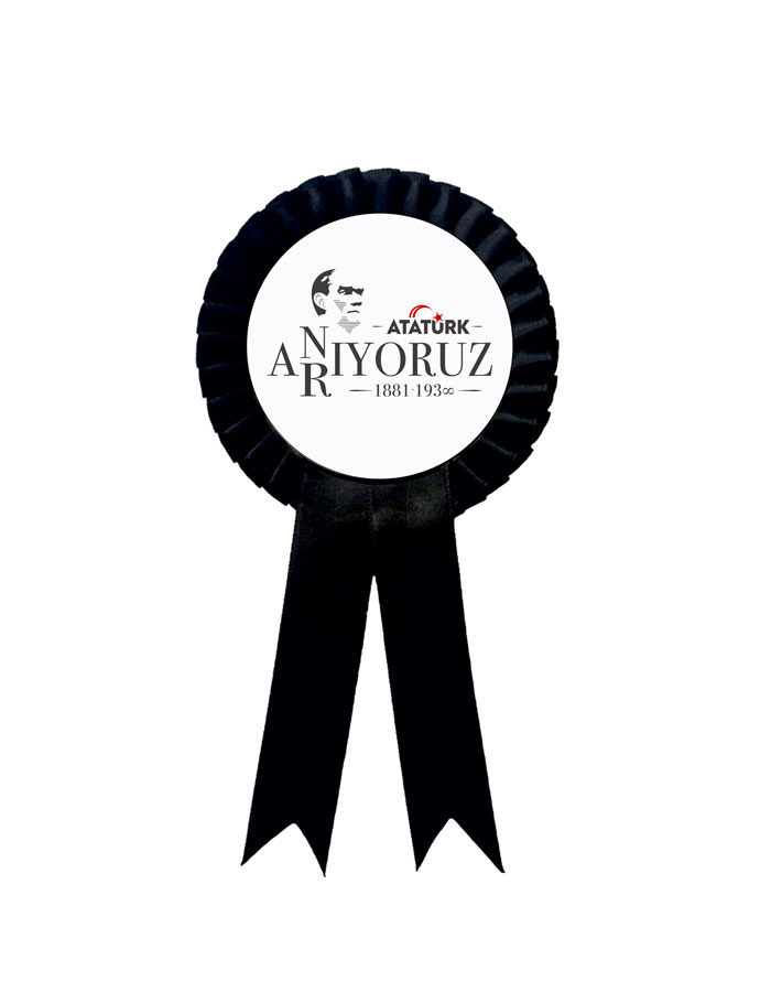 10 Kasım Kokartı 3 Adet 