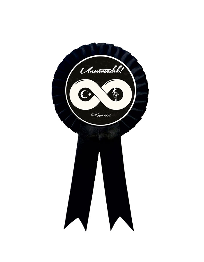 10 Kasım Kokartı 3 Adet 