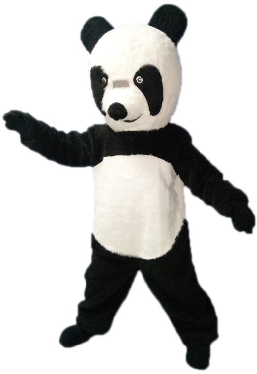 Panda Maskot Kostüm