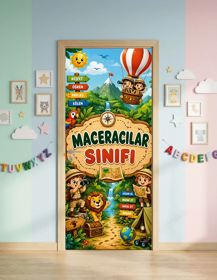 Anasınıfı Kapı Giydirme (Maceracılar)